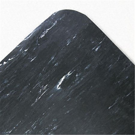 H2H Cushion-Step Mat- Rubber- 36 x 60- Marbleized Black H2192648